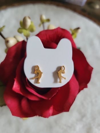Boucle d’oreille danseuse de ballet