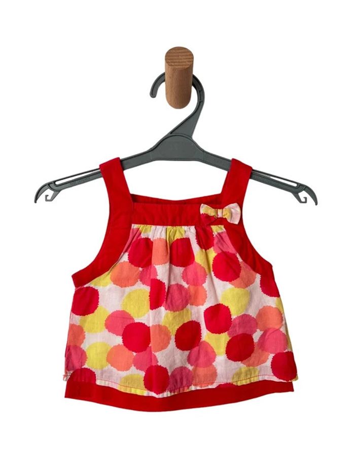 Blouse / Top à bretelles multicolore - Cadet Rousselle 6 mois