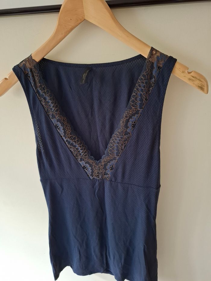 Débardeur Intimissimi t.XS/S coton/soie quasi neuf - photo numéro 9