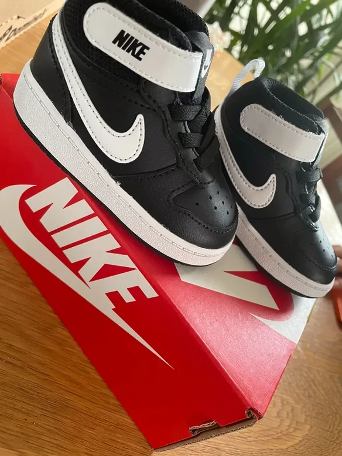 Basket Nike court borough mid 2 - photo numéro 4