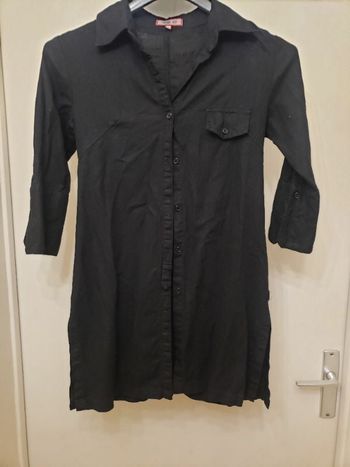 Tunique légèrement cintrée manches 3/4