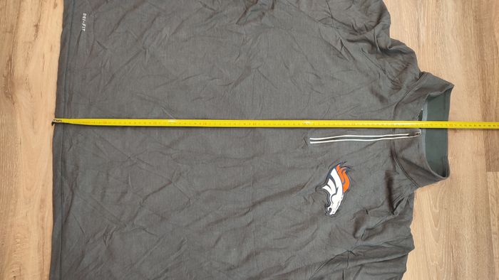 Vêtement Homme Sweat zippé 1/4 Haut de sport Nike dri-fit NFL Gris foncé taille XXXL 3XL #Retrostree - photo numéro 7