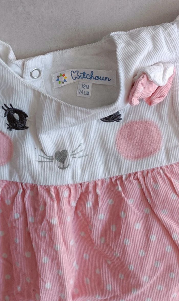 Robe fille - 12 mois - photo numéro 3