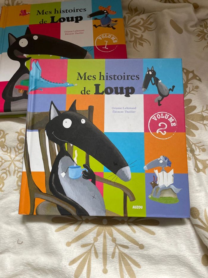 2 livres Mes histoires de Loup collection Auzou - photo numéro 8