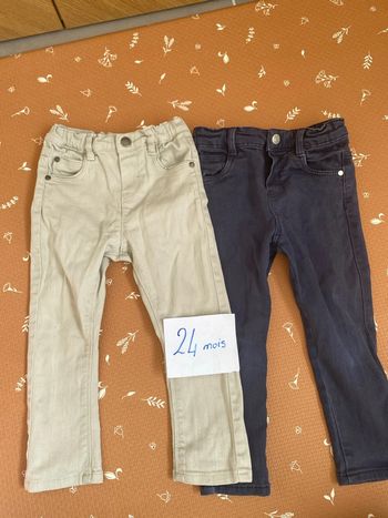 Lot jeans 23 mois