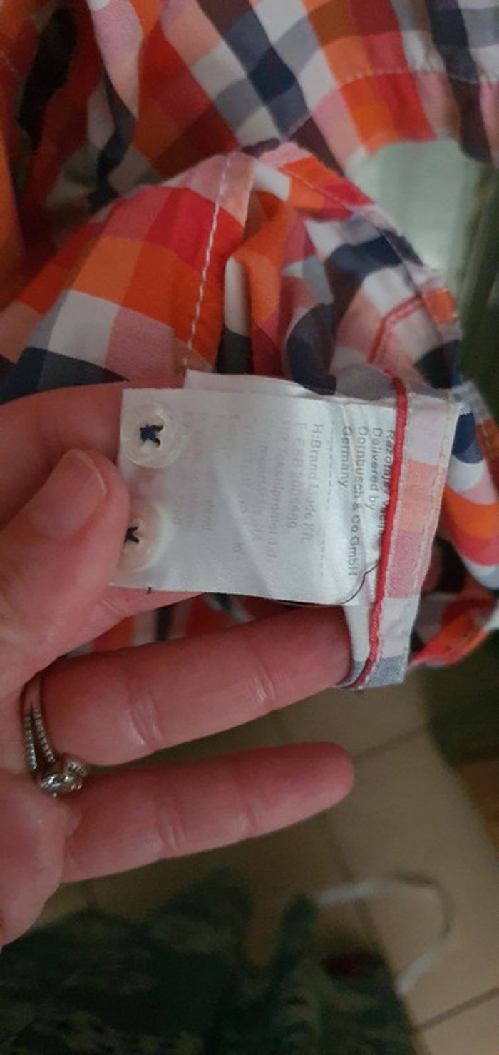 Chemise à carreaux homme camel active 2xl - photo numéro 8