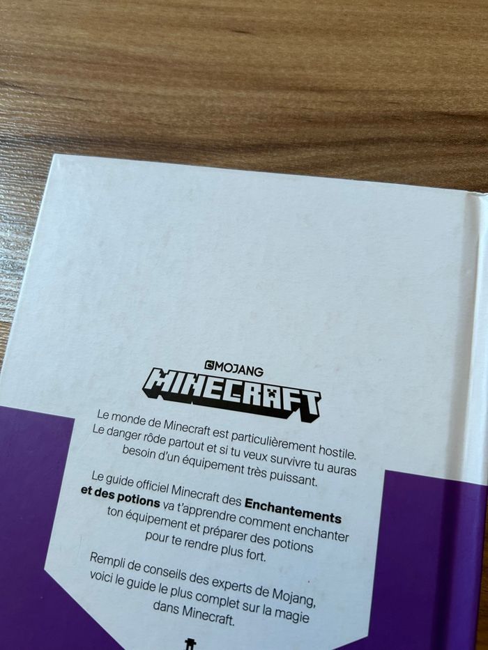 Guide Officiel Minecraft Enchantements & Potions Édition Mojang - photo numéro 6