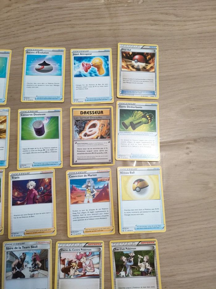 Lot 28cartes dresseurs pokémon - photo numéro 3