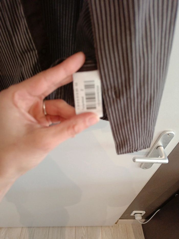 Chemise à rayures homme, manches courtes - photo numéro 7