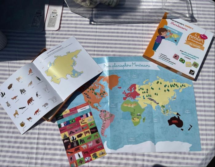 Planisphère Montessori