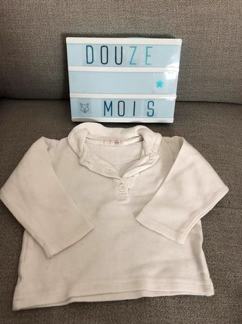 T-shirt col Claudine