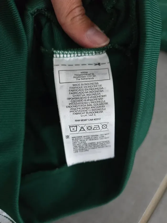 Ensemble jogging Adidas vert - photo numéro 4