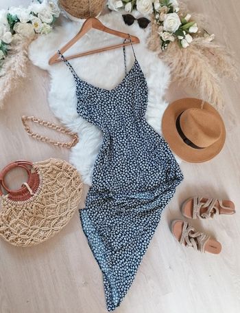 Jolie robe longue taille 46