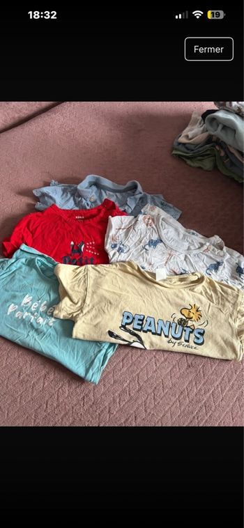 Lot t shirt 3 ans
