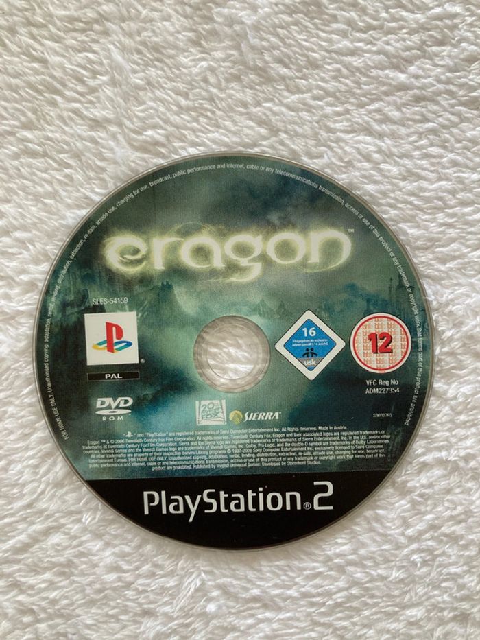 Jeu PS2 Eragon - photo numéro 3