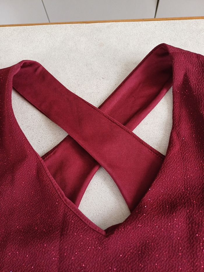 Débardeur pailleté taille S - photo numéro 4