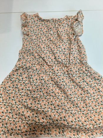 Robe fleurie fine 18 mois fille