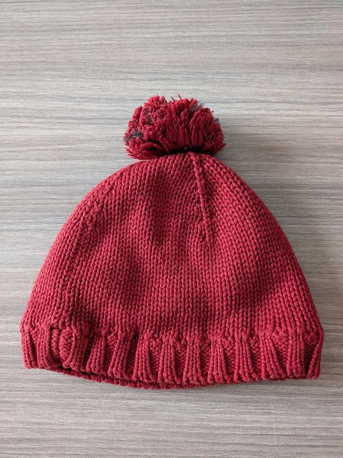 Bonnet rouge petit bateau taille 53 - photo numéro 2