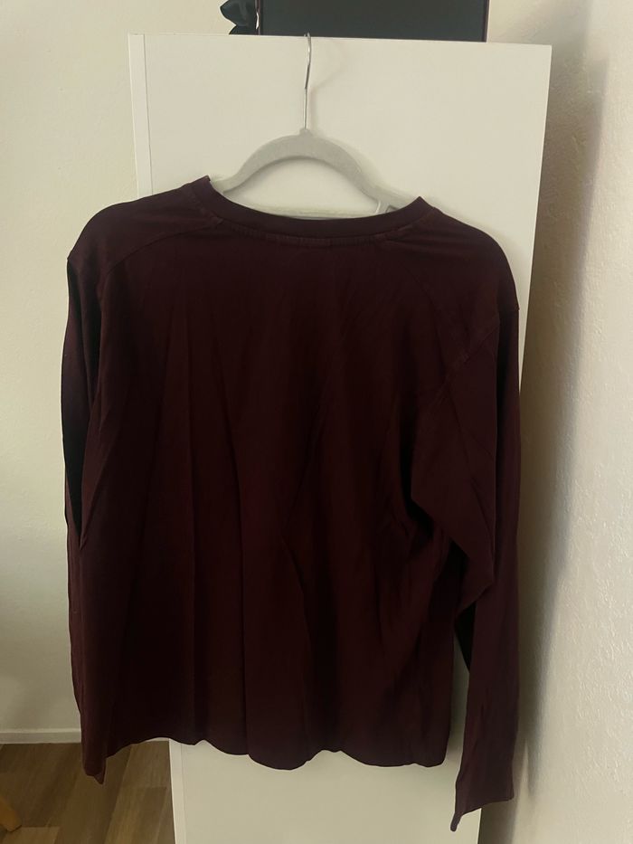 pull bordeaux - photo numéro 2