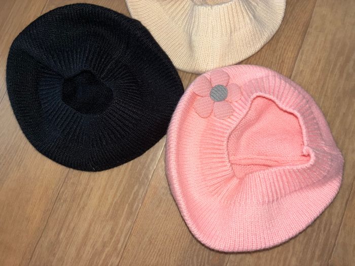 Lot 3 béret fille - photo numéro 5