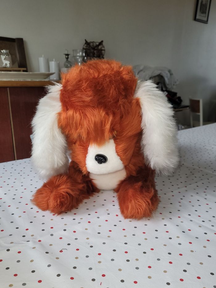 grand range pyjama chien peluche - vintage