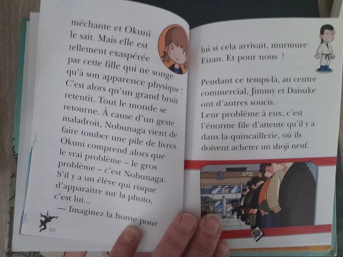 livre bibliothèque rose - Shuriken school tome 2 - photo numéro 2