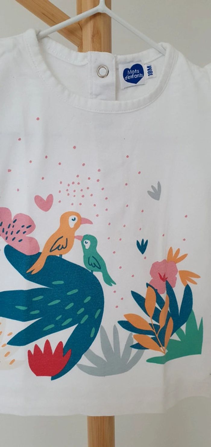 T shirt 18 mois fille - photo numéro 2