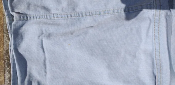 Min jupe jean t.42 en coton elastice Pussy - photo numéro 7