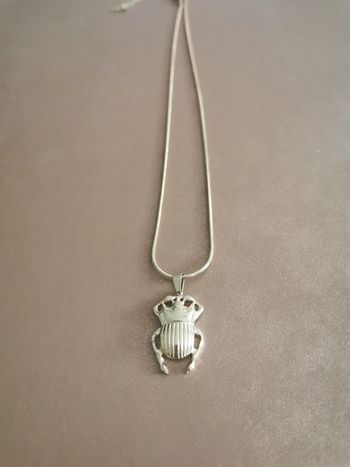 Collier et pendentif spirituel sca doré
