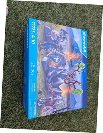 NEUF Playmobil chevalier 71723 non ouvert avec boîte.