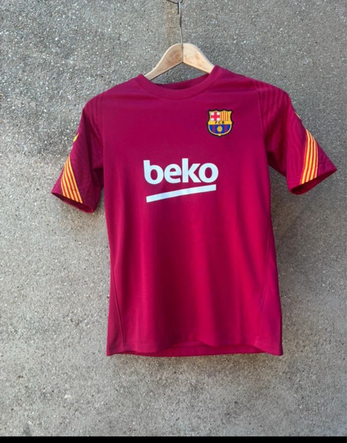 Maillot d'entraînement officiel FC Barcelone (Barça) saison 2019-2020. - photo numéro 3