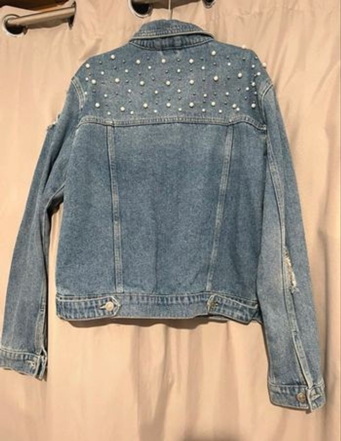 Veste en Jeans Stradivarius taille S - photo numéro 2