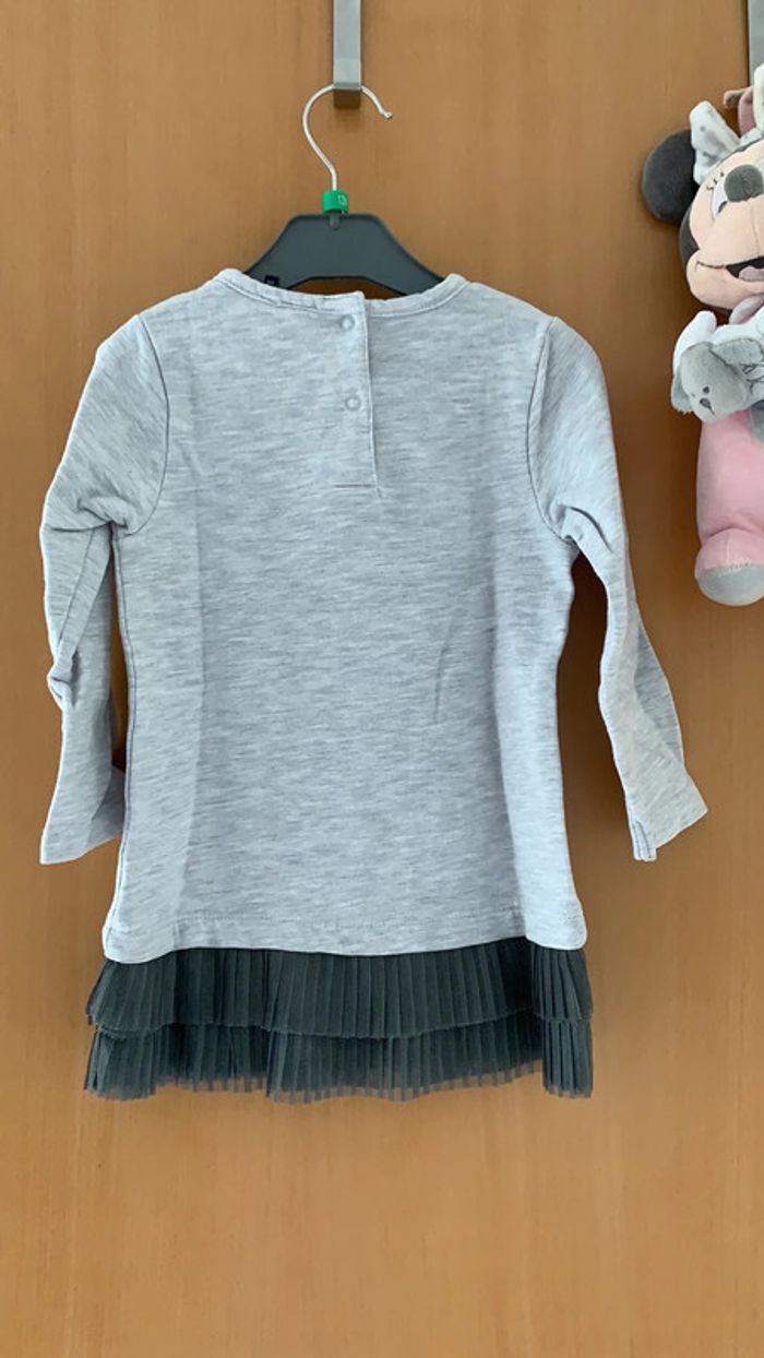 Robe manches longues « lune » 9 / 12 mois - photo numéro 3