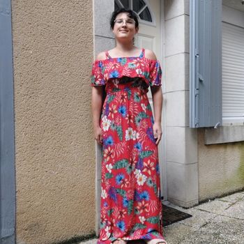 Magnifique robe pour taille L