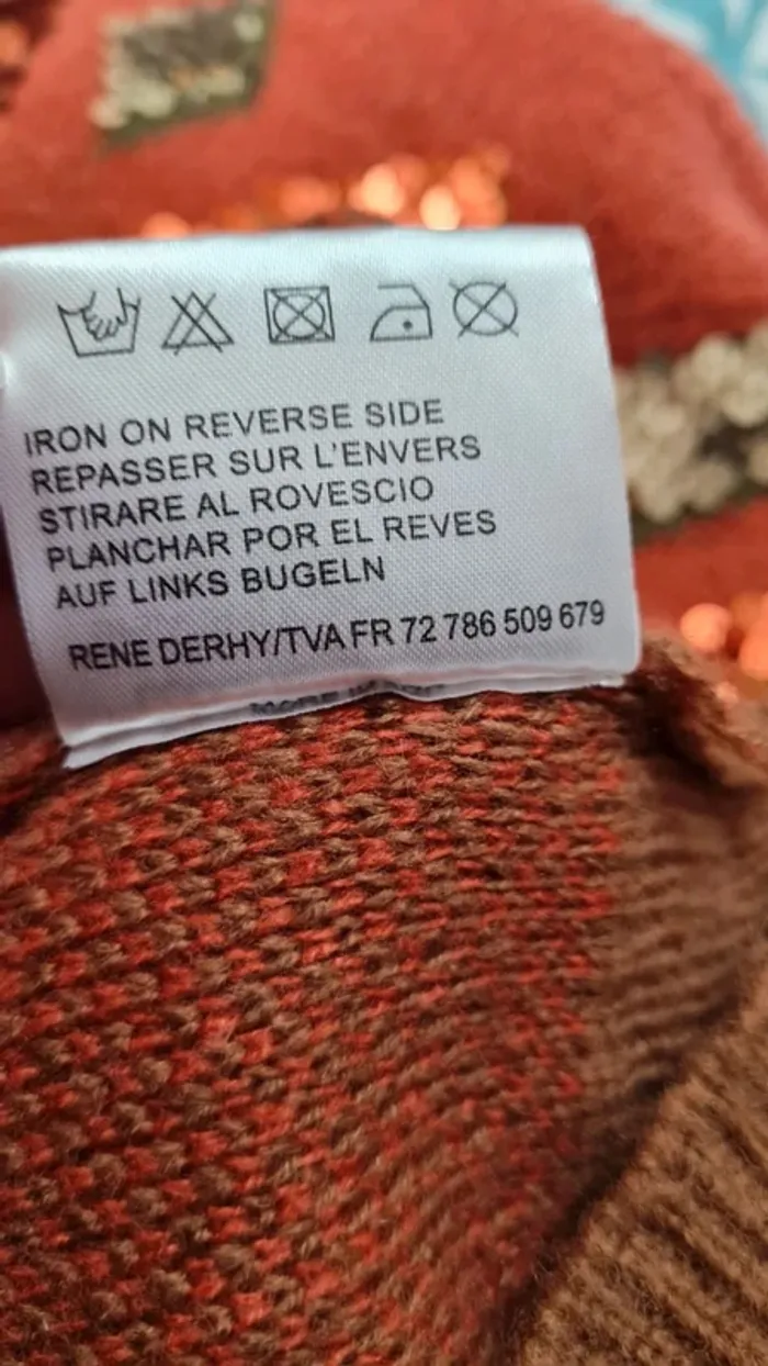 Pull René derhy laine T38 - photo numéro 8