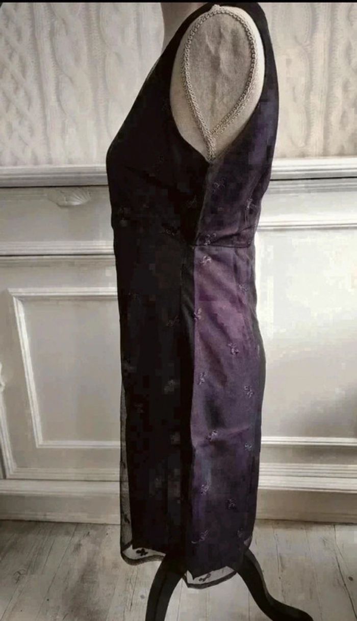 Petite robe violette chic taille 36/38 autre ton - photo numéro 8