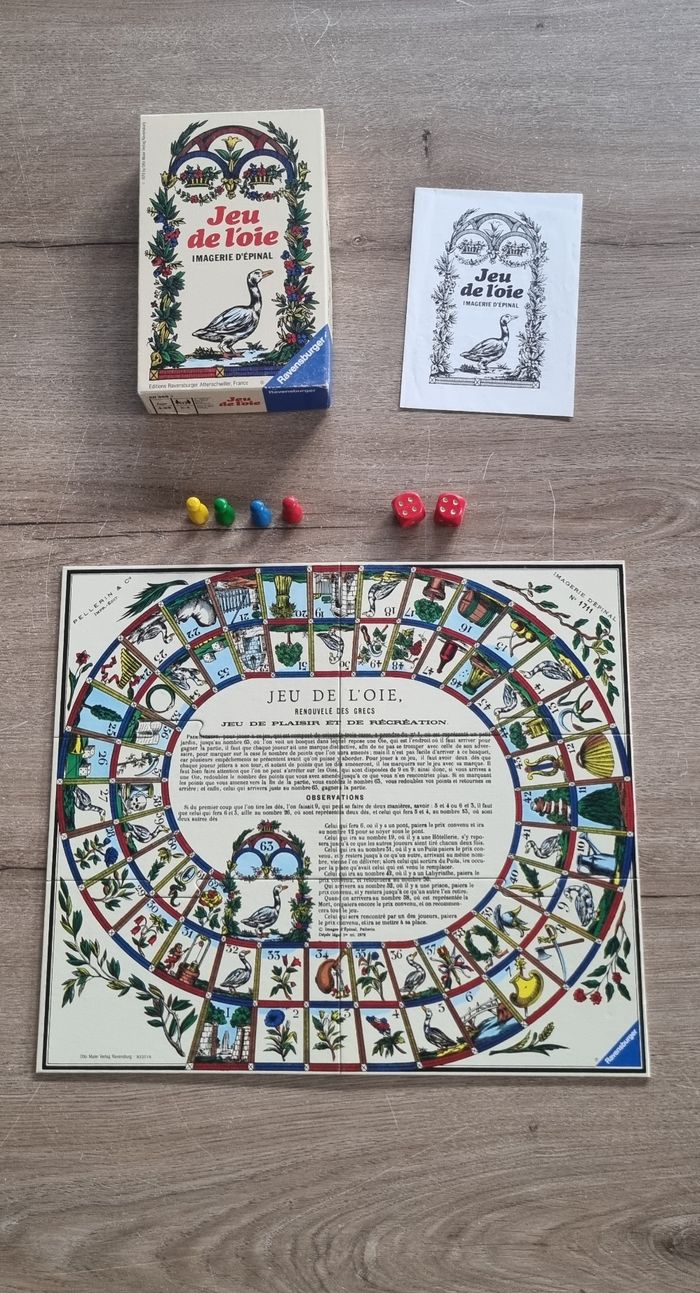 Jeu de l'oie Imagerie d'Épinal