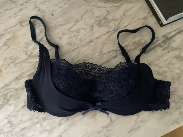 Soutien-gorge bleu nuit - photo numéro 2