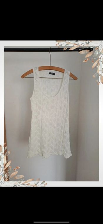 Débardeur top long femme 40/42