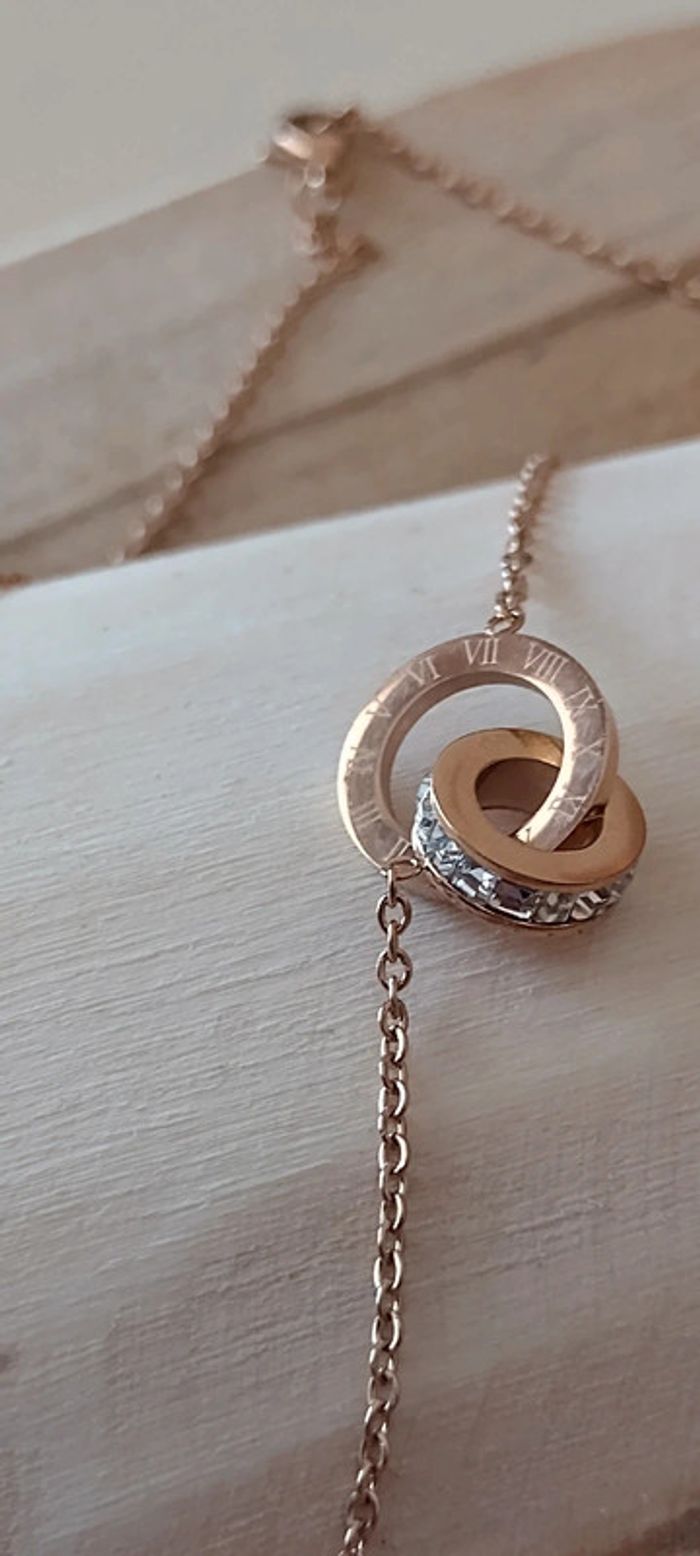 Collier 2 rondelles - photo numéro 3