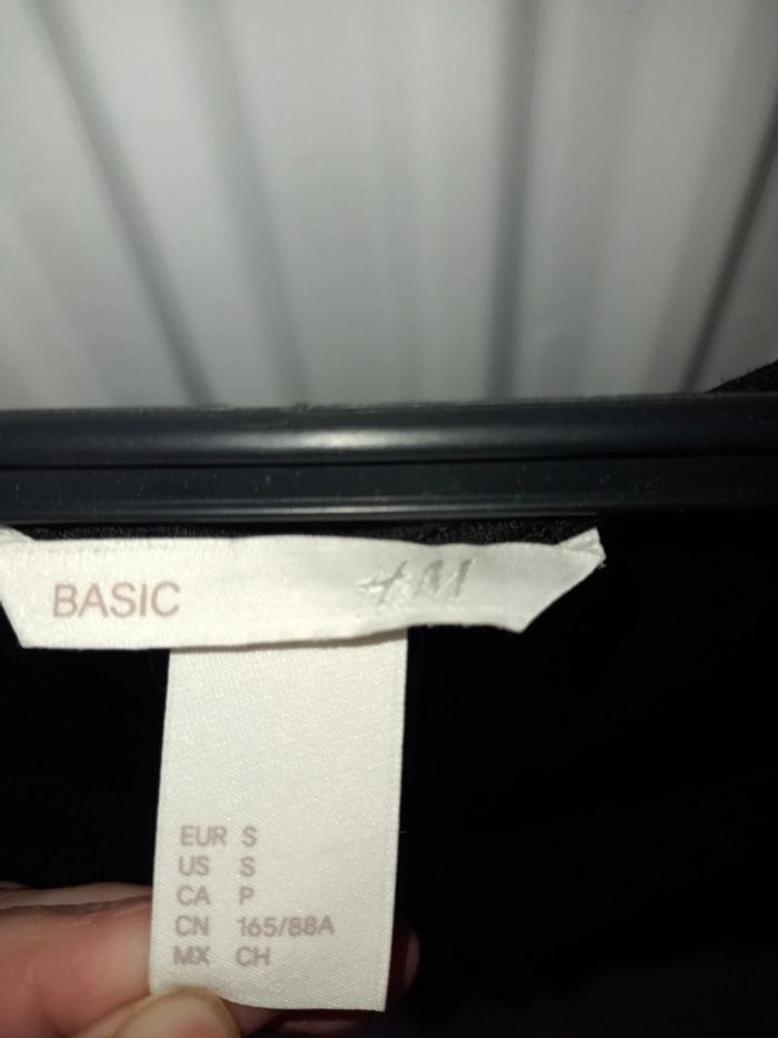 Robe noire H&M taille S - photo numéro 2