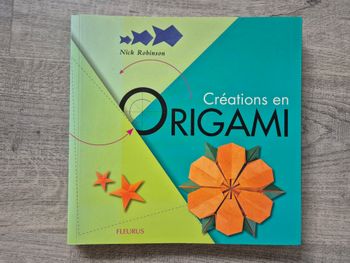 Livre Créations en origami de Nick Robinson Fleurus