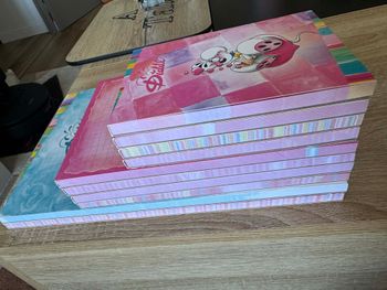 Lot de 10 feuilles collection Coeur 