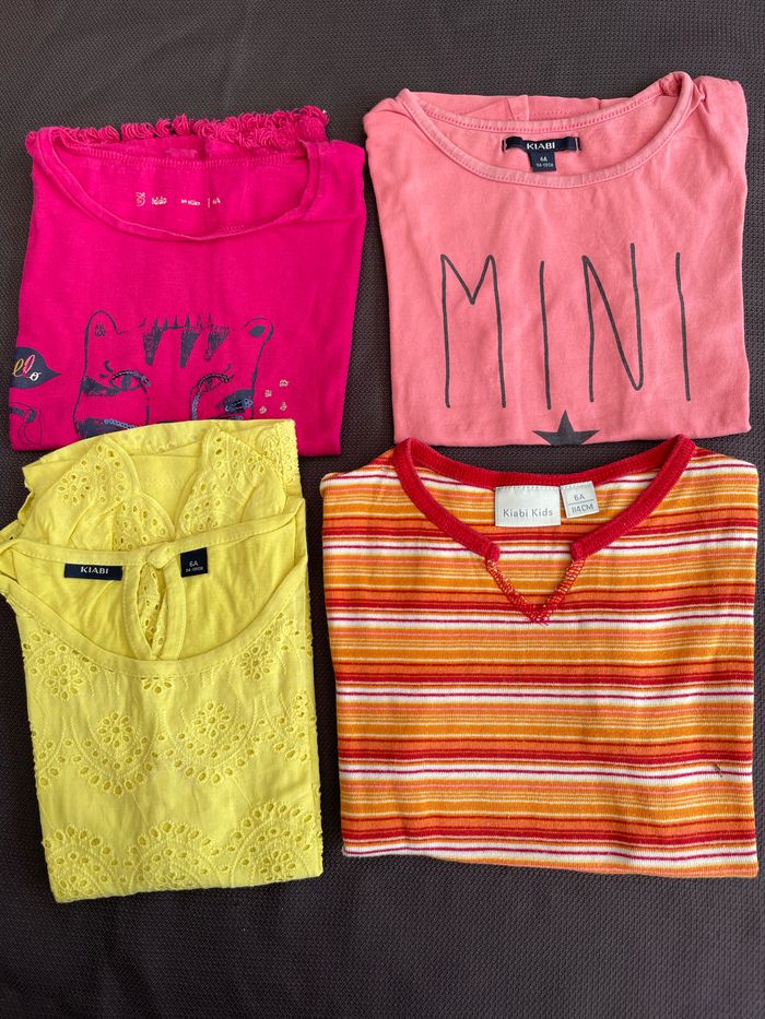 T-shirt Kiabi fille 6 ans