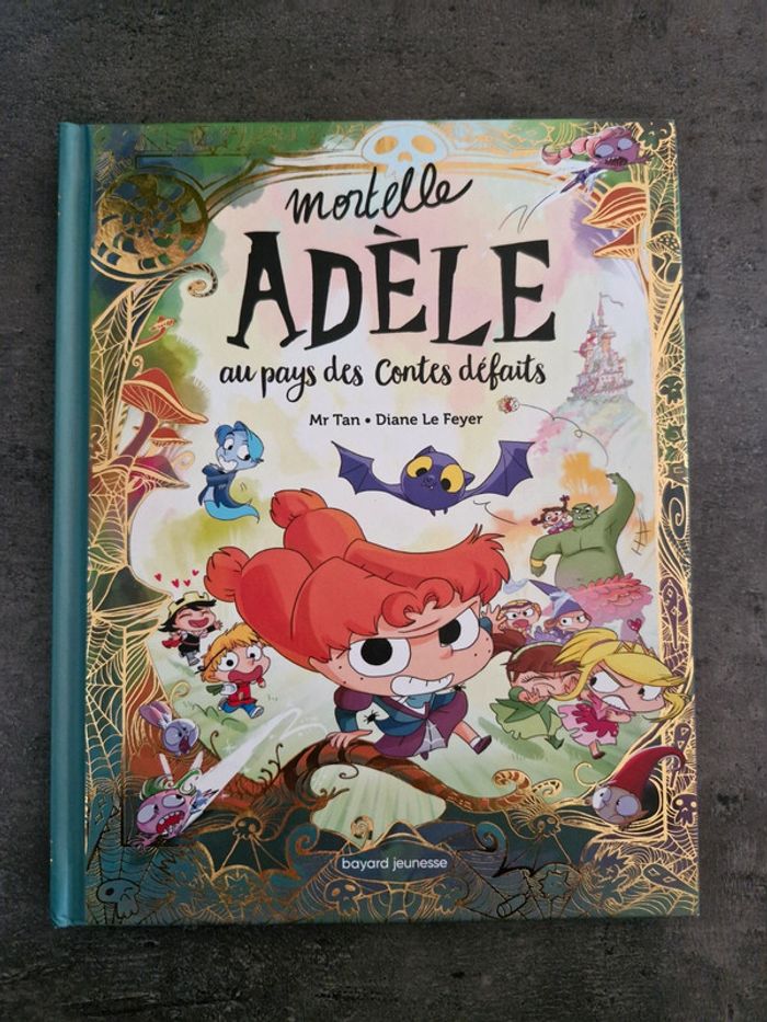 Livre mortelle adèle au pays des contes défaits