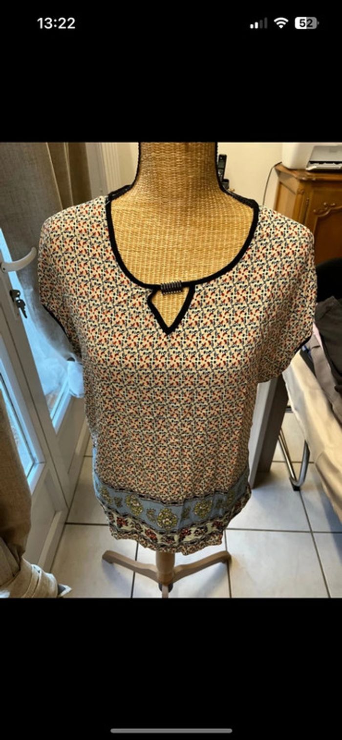 Blouse fleuri