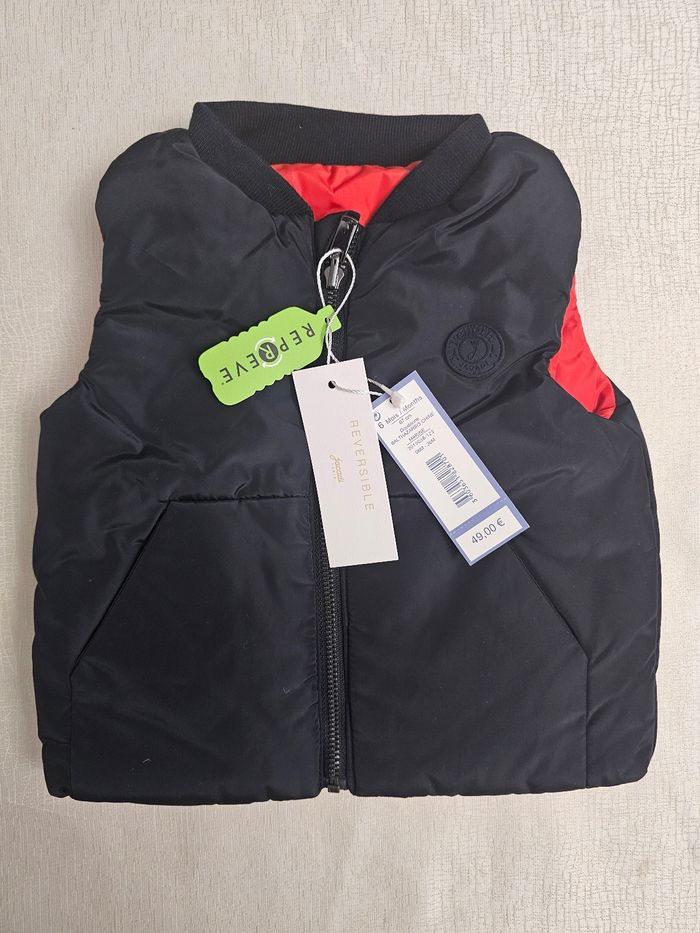 Bombers sans manche jacadi 6mois