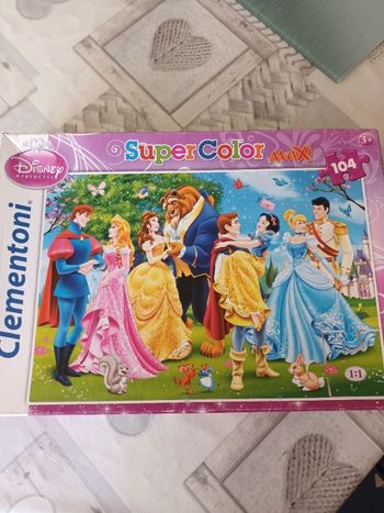 Puzzle 104 pièces princesses