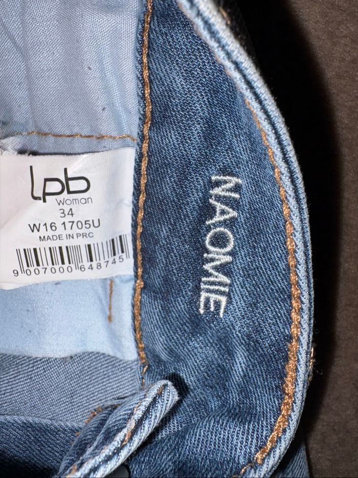 Pantalon jean bleu les petites Bombes LPB taille XS en très bon état. - photo numéro 4