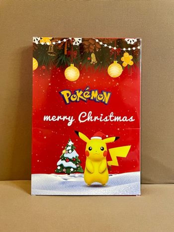 Calendrier de L’avent de noël Pikachu Pokémon - photo numéro 5